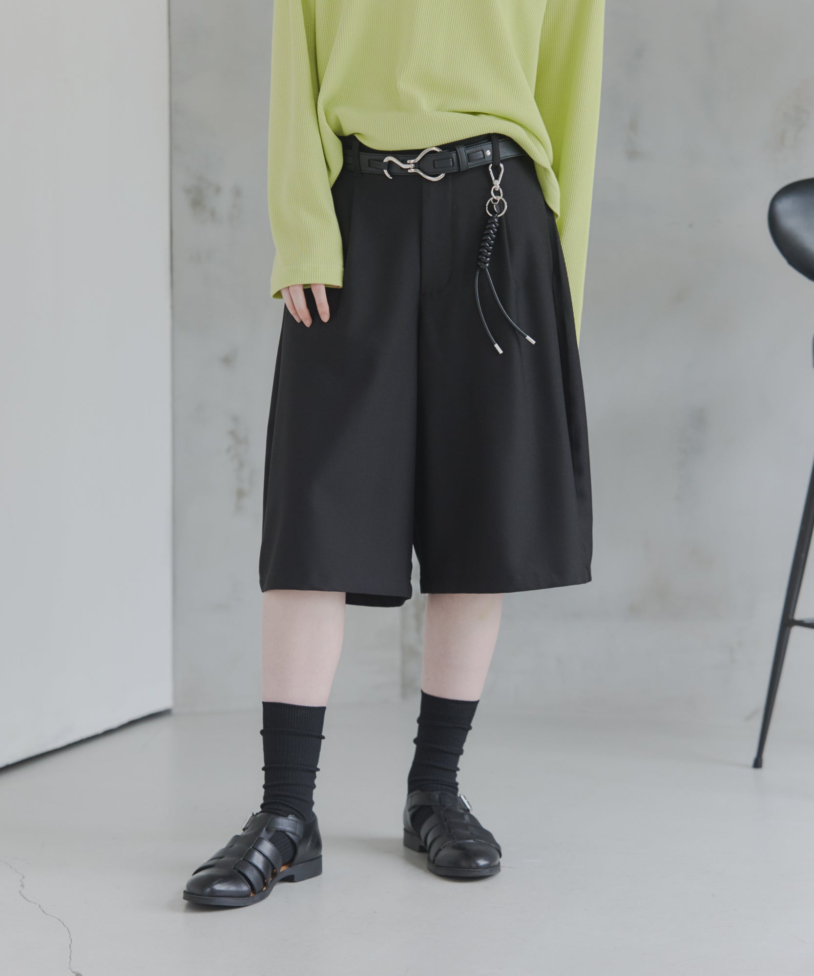 Curved Half Pants / カーブハーフパンツ