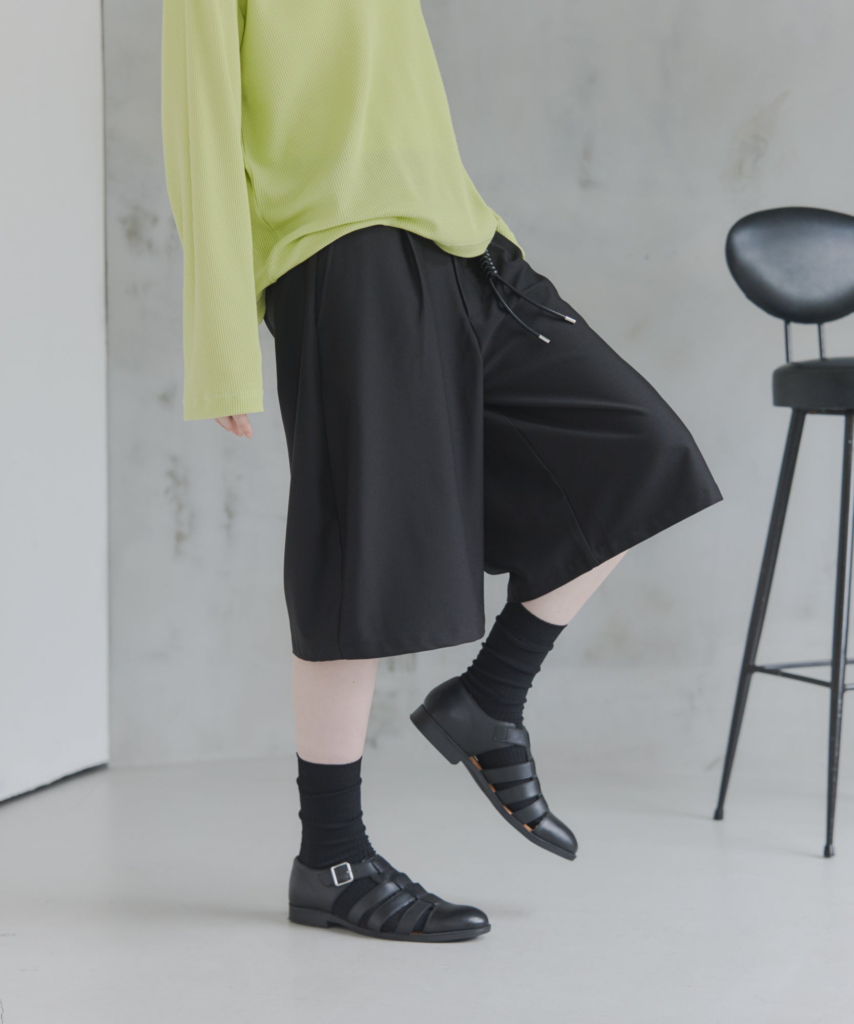 Curved Half Pants / カーブハーフパンツ