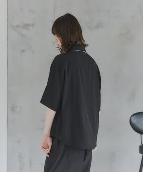 Gathered Short-Sleeve Shirt / ギャザー入り半袖シャツ