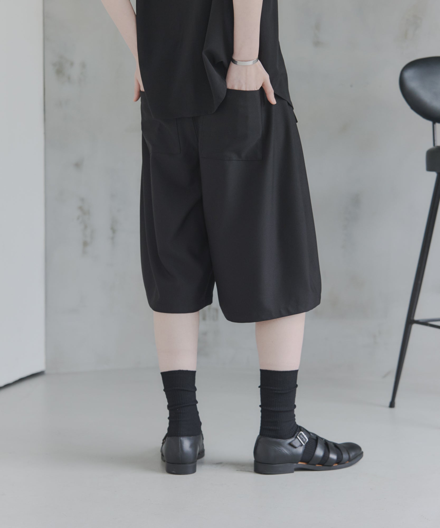 Curved Half Pants / カーブハーフパンツ