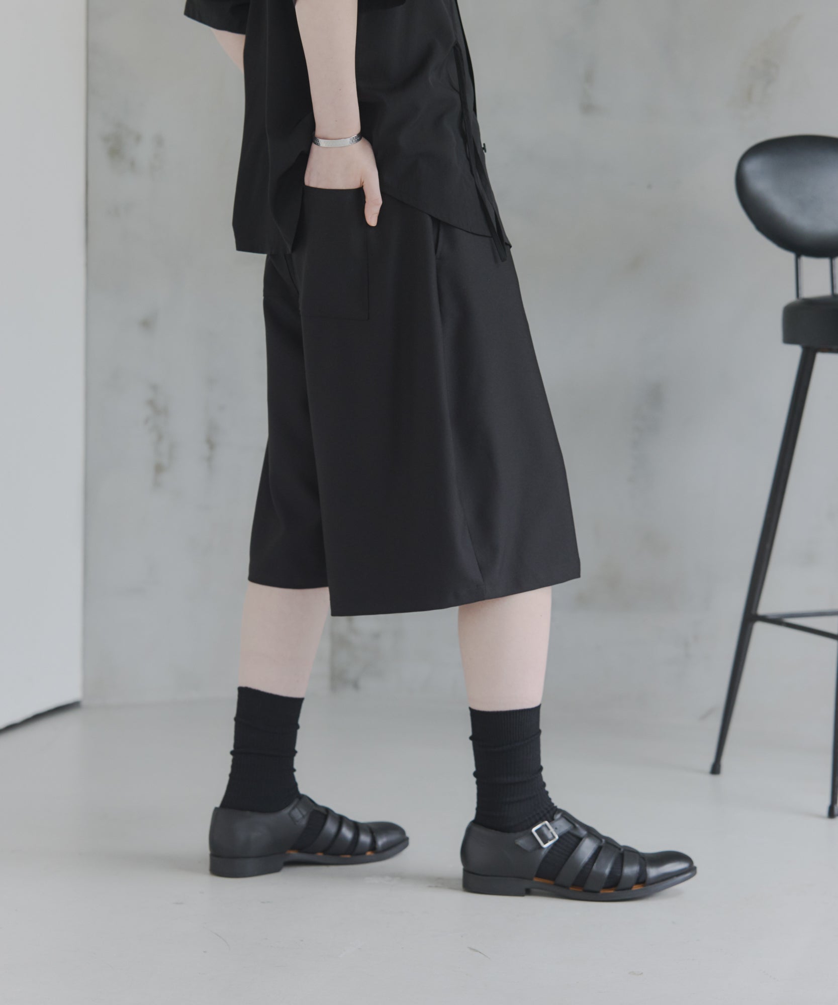 Curved Half Pants / カーブハーフパンツ
