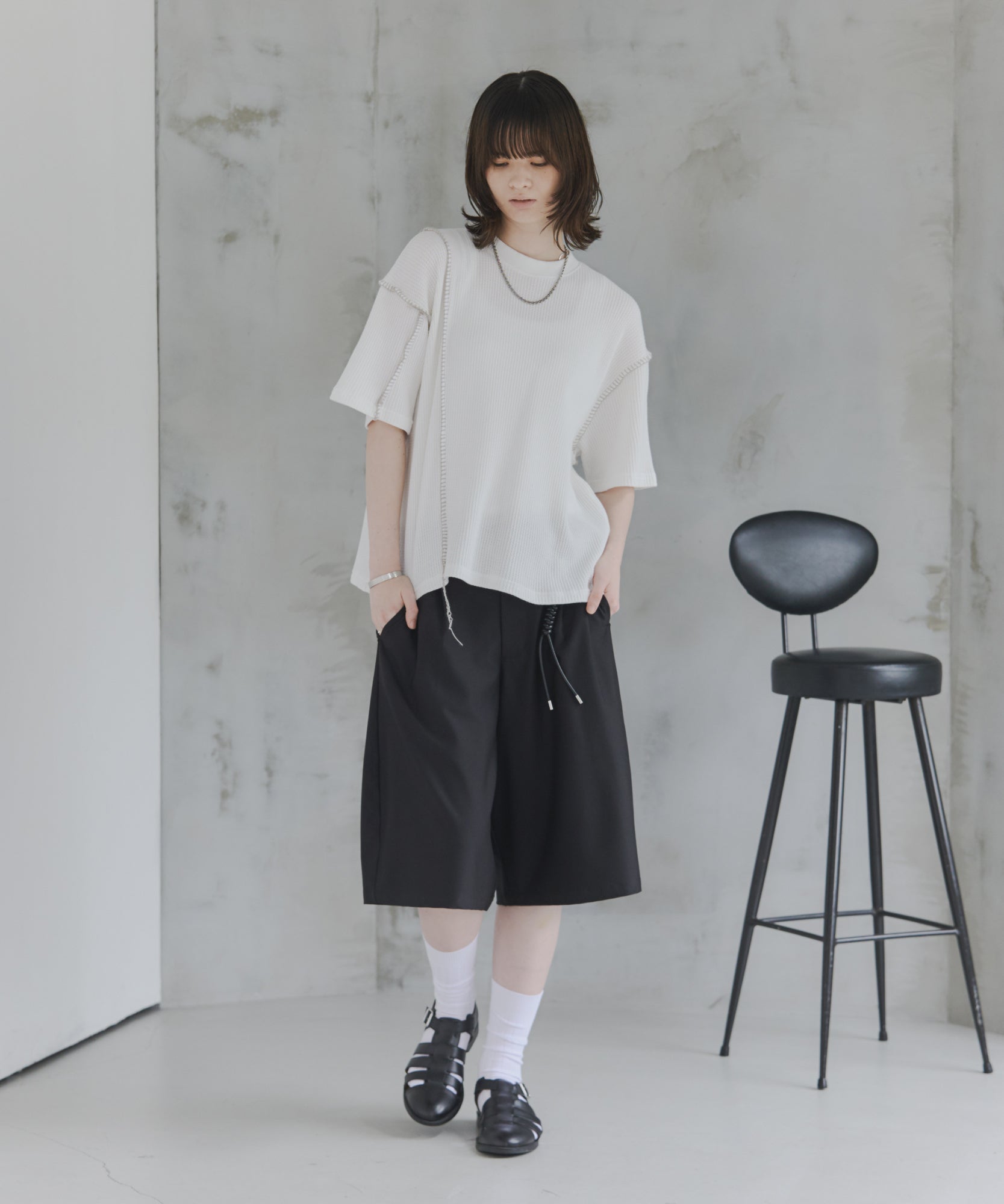 Curved Half Pants / カーブハーフパンツ