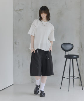 Curved Half Pants / カーブハーフパンツ