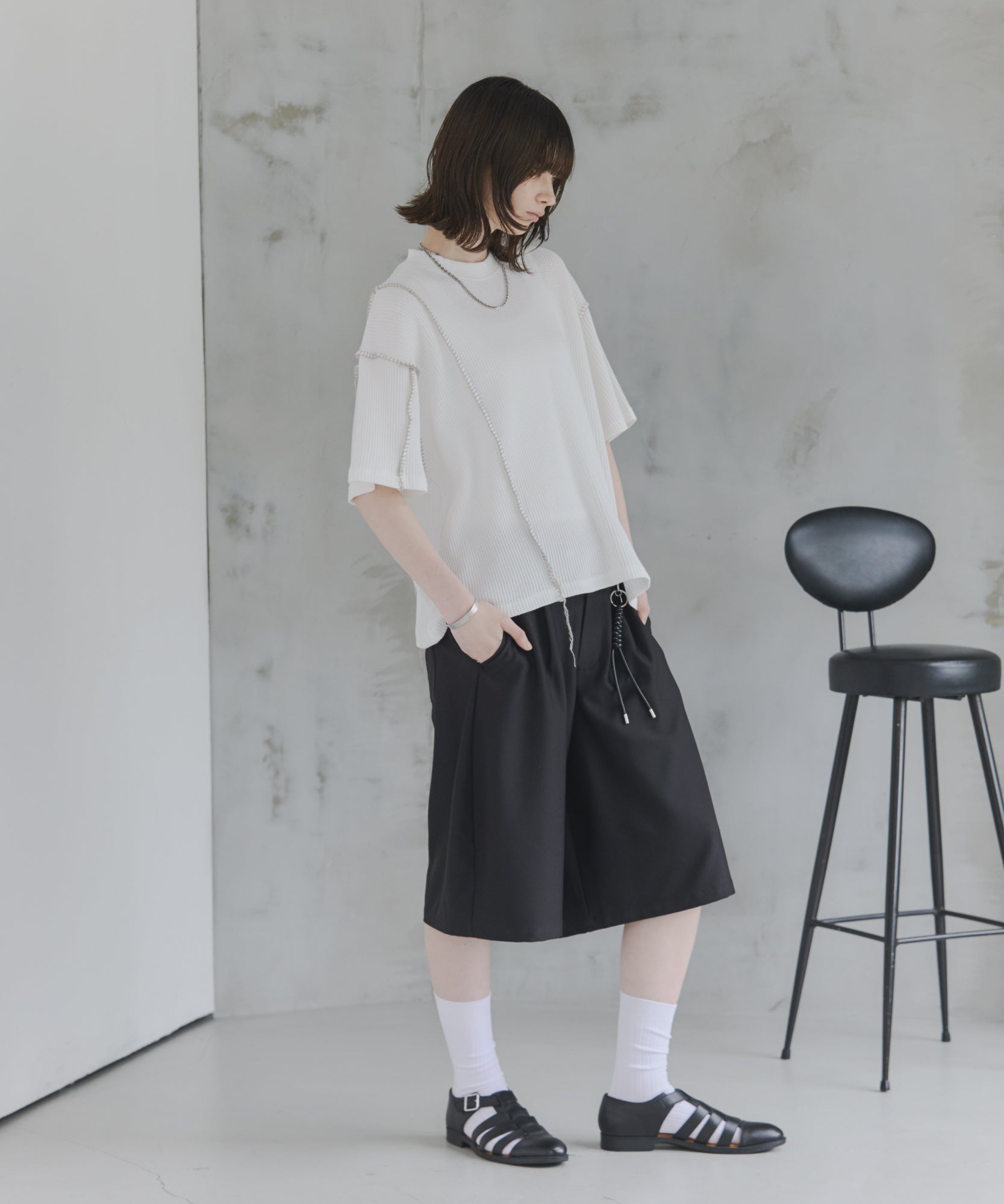 Curved Half Pants / カーブハーフパンツ