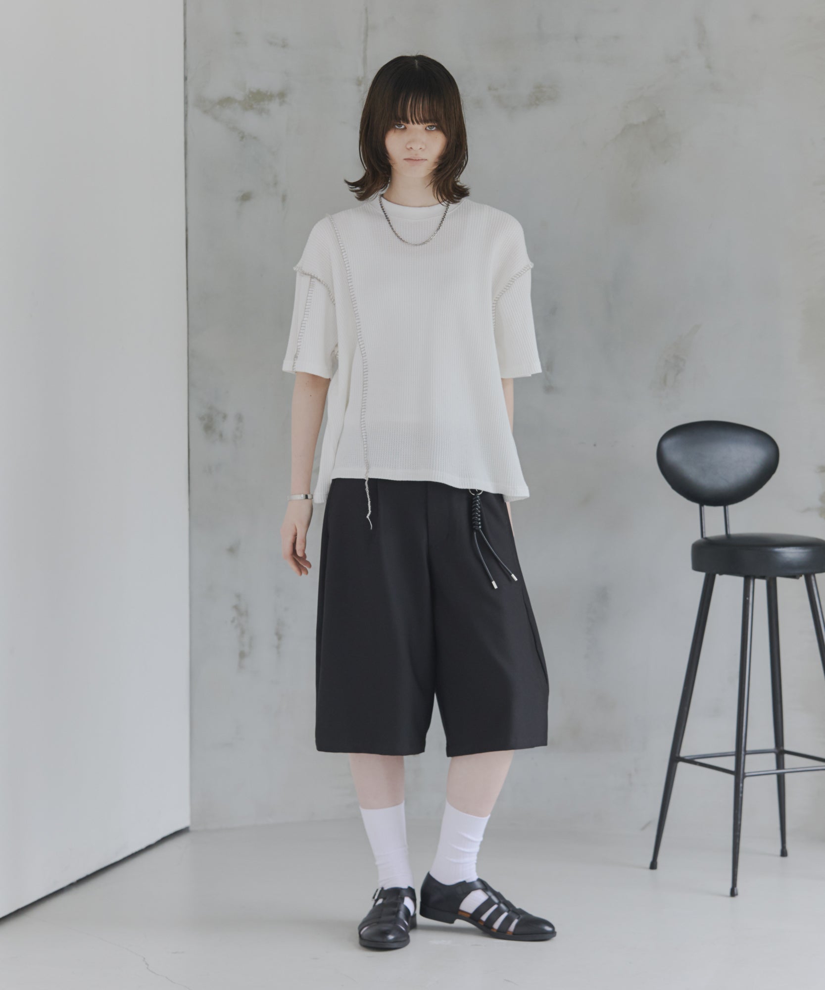 Curved Half Pants / カーブハーフパンツ