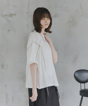 Stitch Knit T-Shirt / ステッチニットTシャツ
