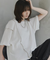 Stitch Knit T-Shirt / ステッチニットTシャツ