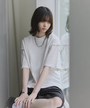 Stitch Knit T-Shirt / ステッチニットTシャツ