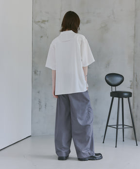 Belted Slacks Wide Pants / ベルト付きワイドパンツ