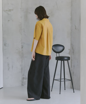 Short-Length Open-Collar Shirt / ショート丈 オープンカラーシャツ