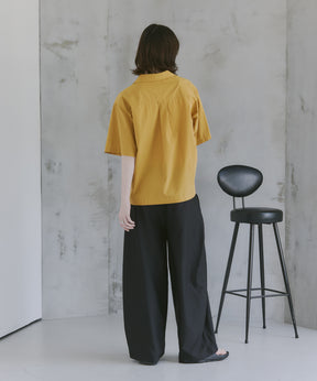 Short-Length Open-Collar Shirt / ショート丈 オープンカラーシャツ