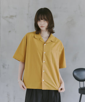 Short-Length Open-Collar Shirt / ショート丈 オープンカラーシャツ