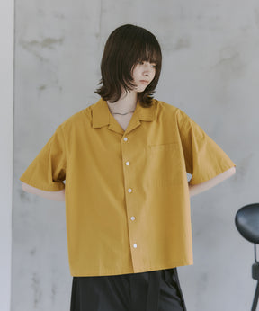 Short-Length Open-Collar Shirt / ショート丈 オープンカラーシャツ