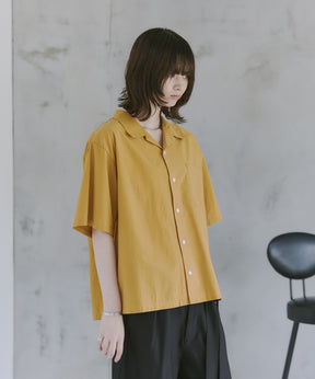 Short-Length Open-Collar Shirt / ショート丈 オープンカラーシャツ