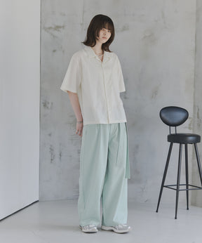 Short-Length Open-Collar Shirt / ショート丈 オープンカラーシャツ