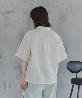 Short-Length Open-Collar Shirt / ショート丈 オープンカラーシャツ