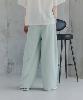 Belted Slacks Wide Pants / ベルト付きワイドパンツ