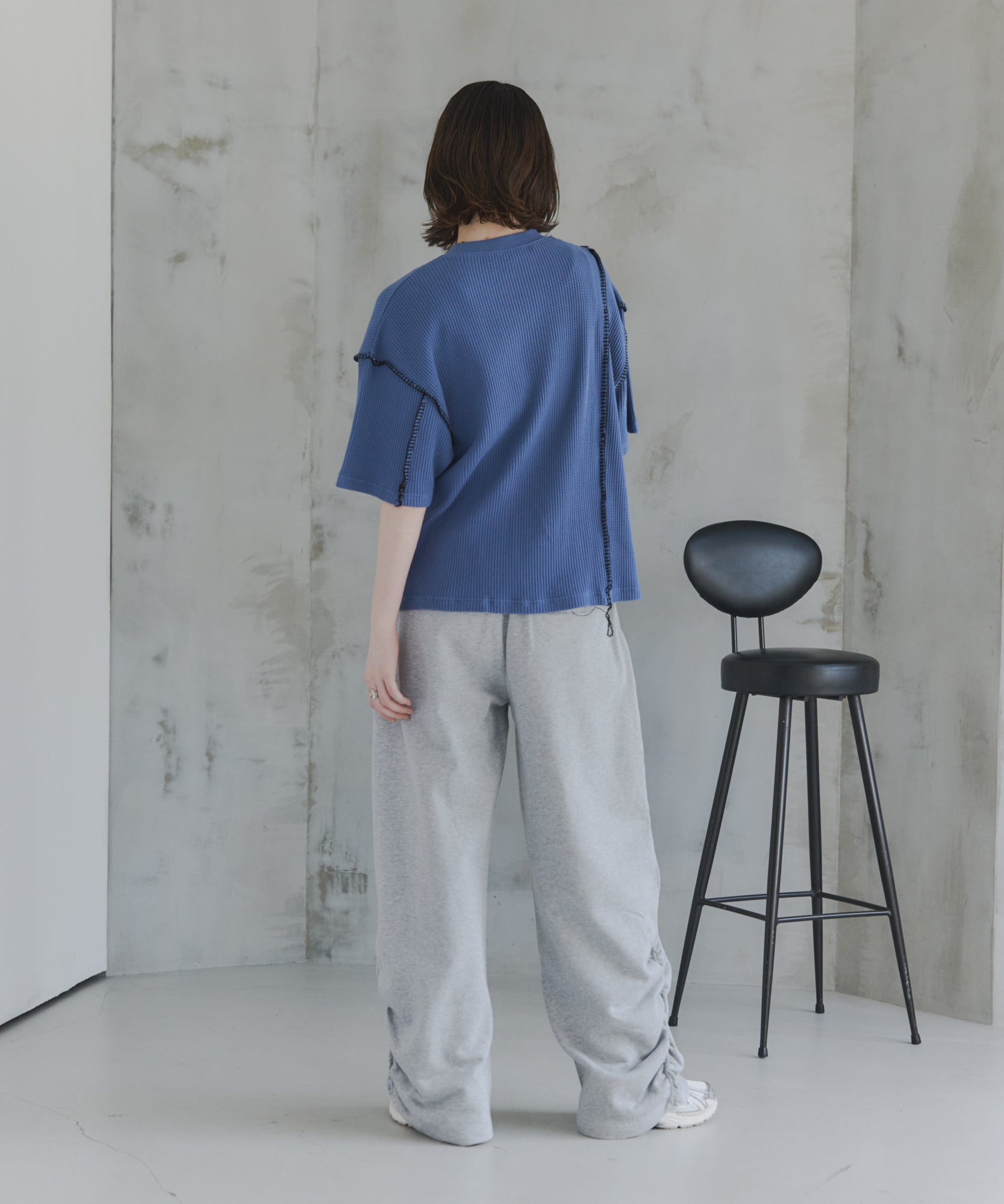 CONFIRM | Stitch Knit T-Shirt / ステッチニットTシャツ