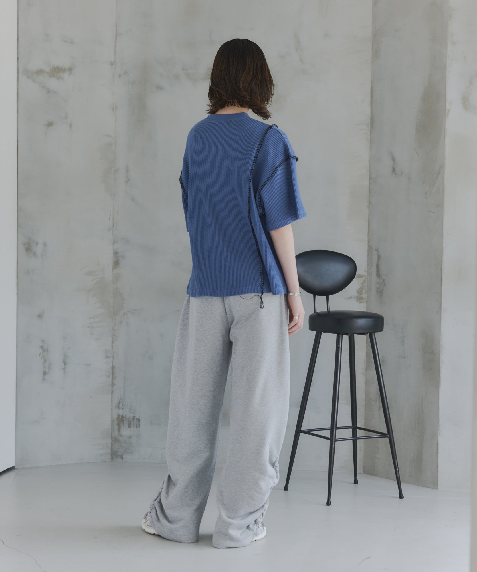 Stitch Knit T-Shirt / ステッチニットTシャツ