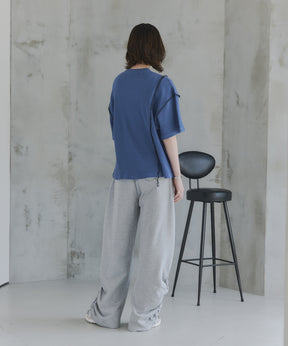 Stitch Knit T-Shirt / ステッチニットTシャツ