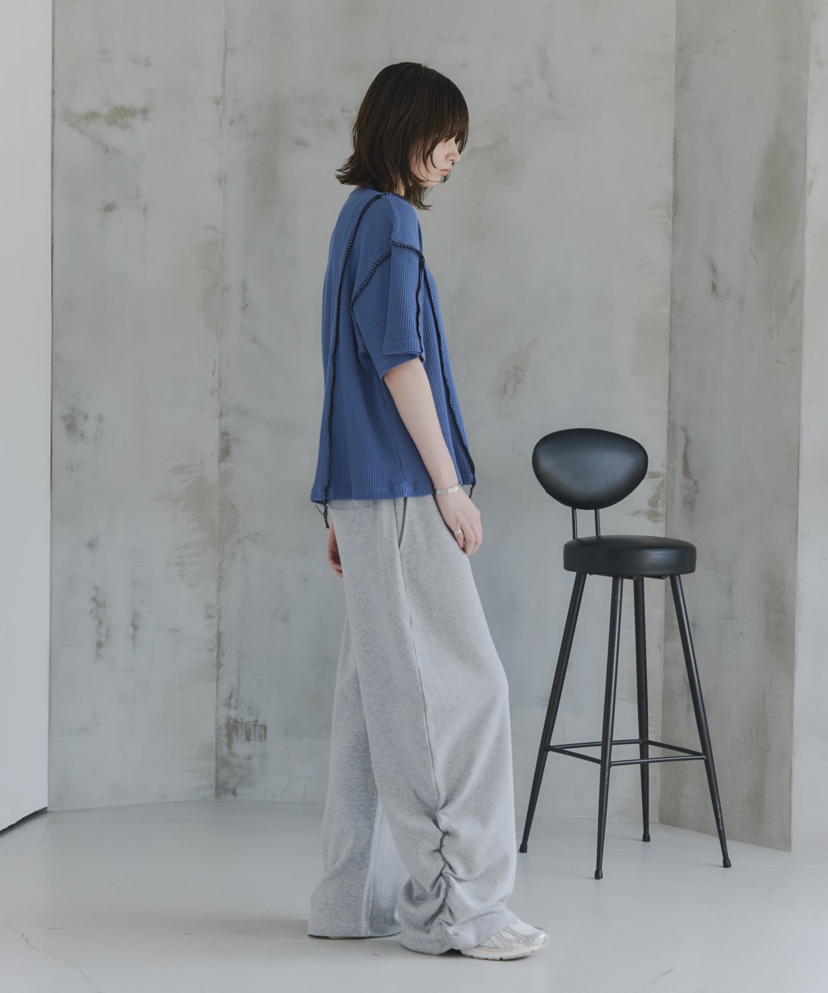 Stitch Knit T-Shirt / ステッチニットTシャツ