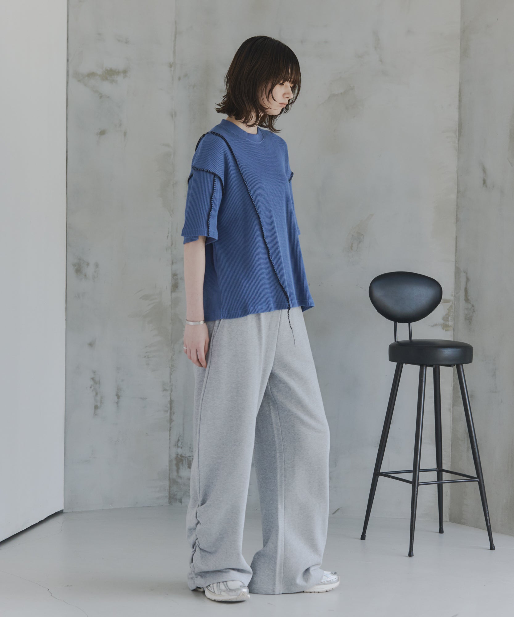 CONFIRM | Stitch Knit T-Shirt / ステッチニットTシャツ