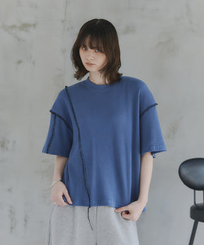 Stitch Knit T-Shirt / ステッチニットTシャツ