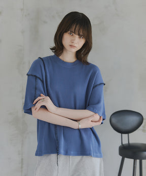Stitch Knit T-Shirt / ステッチニットTシャツ