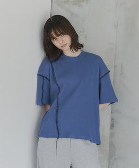 Stitch Knit T-Shirt / ステッチニットTシャツ