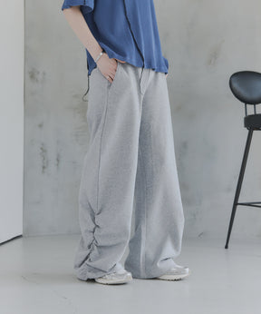Side-Gather Gradient Sweatpants / サイドギャザー グラデーションスウェットパンツ