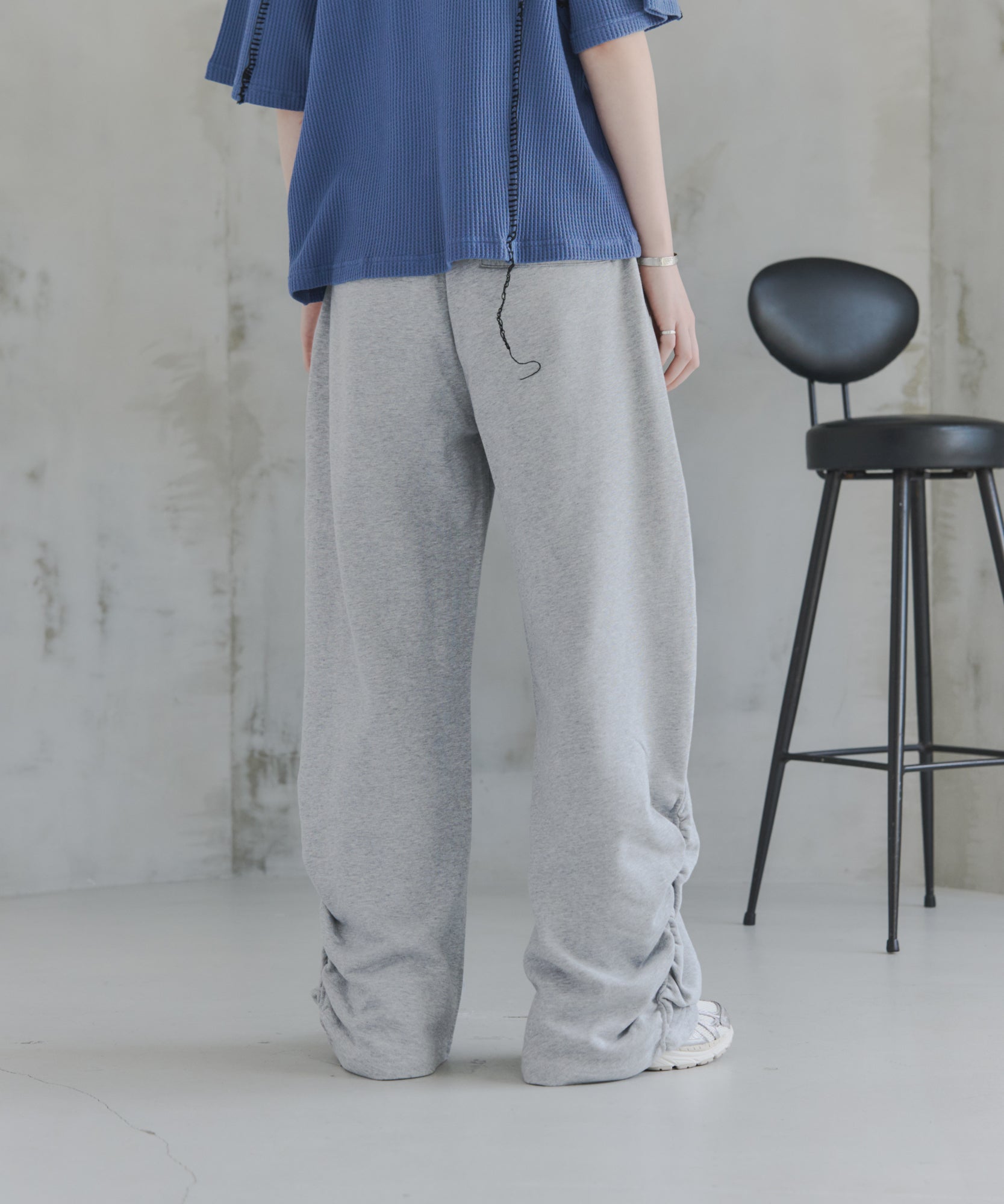 Side-Gather Gradient Sweatpants / サイドギャザー グラデーションスウェットパンツ