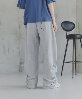 Side-Gather Gradient Sweatpants / サイドギャザー グラデーションスウェットパンツ