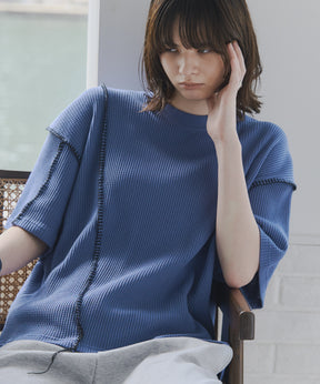 Stitch Knit T-Shirt / ステッチニットTシャツ