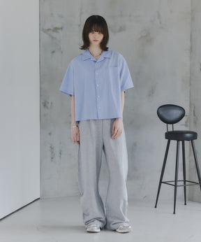 Short-Length Open-Collar Shirt / ショート丈 オープンカラーシャツ