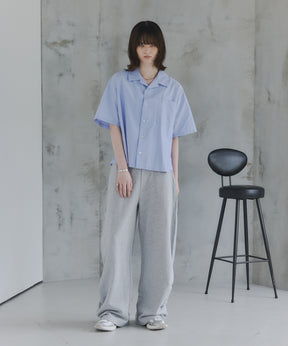 Short-Length Open-Collar Shirt / ショート丈 オープンカラーシャツ