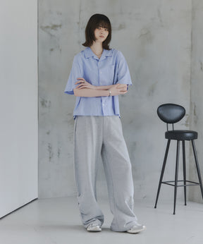 Short-Length Open-Collar Shirt / ショート丈 オープンカラーシャツ