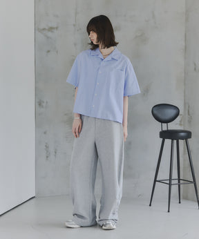 Short-Length Open-Collar Shirt / ショート丈 オープンカラーシャツ