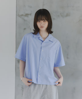 Short-Length Open-Collar Shirt / ショート丈 オープンカラーシャツ