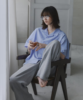 Short-Length Open-Collar Shirt / ショート丈 オープンカラーシャツ