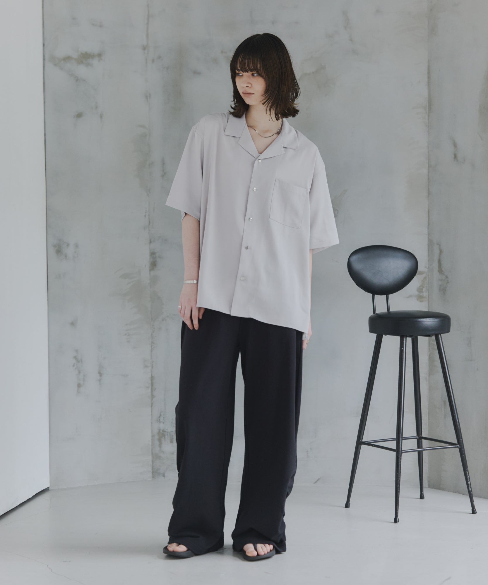 Side-Gather Gradient Sweatpants / サイドギャザー グラデーションスウェットパンツ