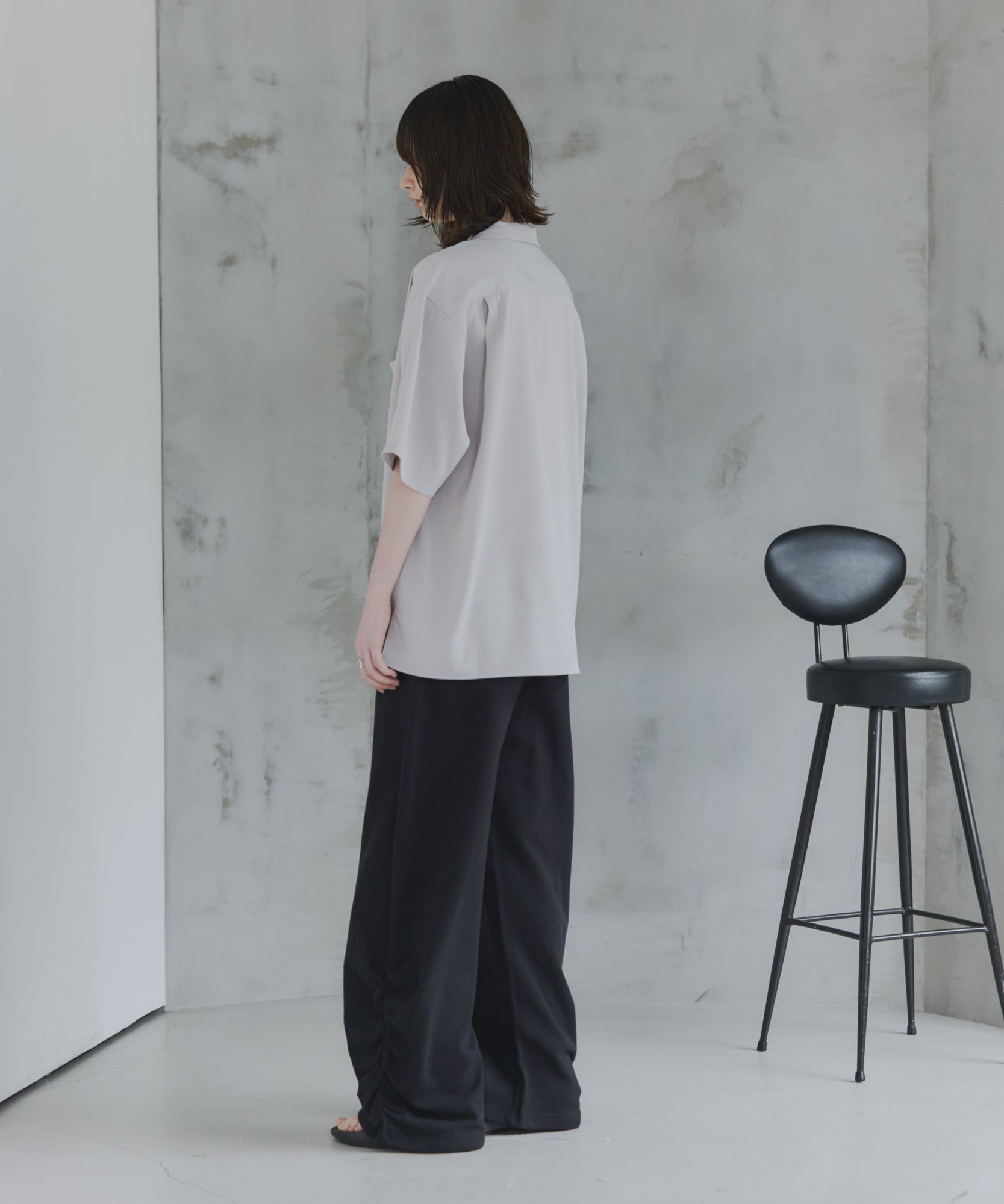 Side-Gather Gradient Sweatpants / サイドギャザー グラデーションスウェットパンツ