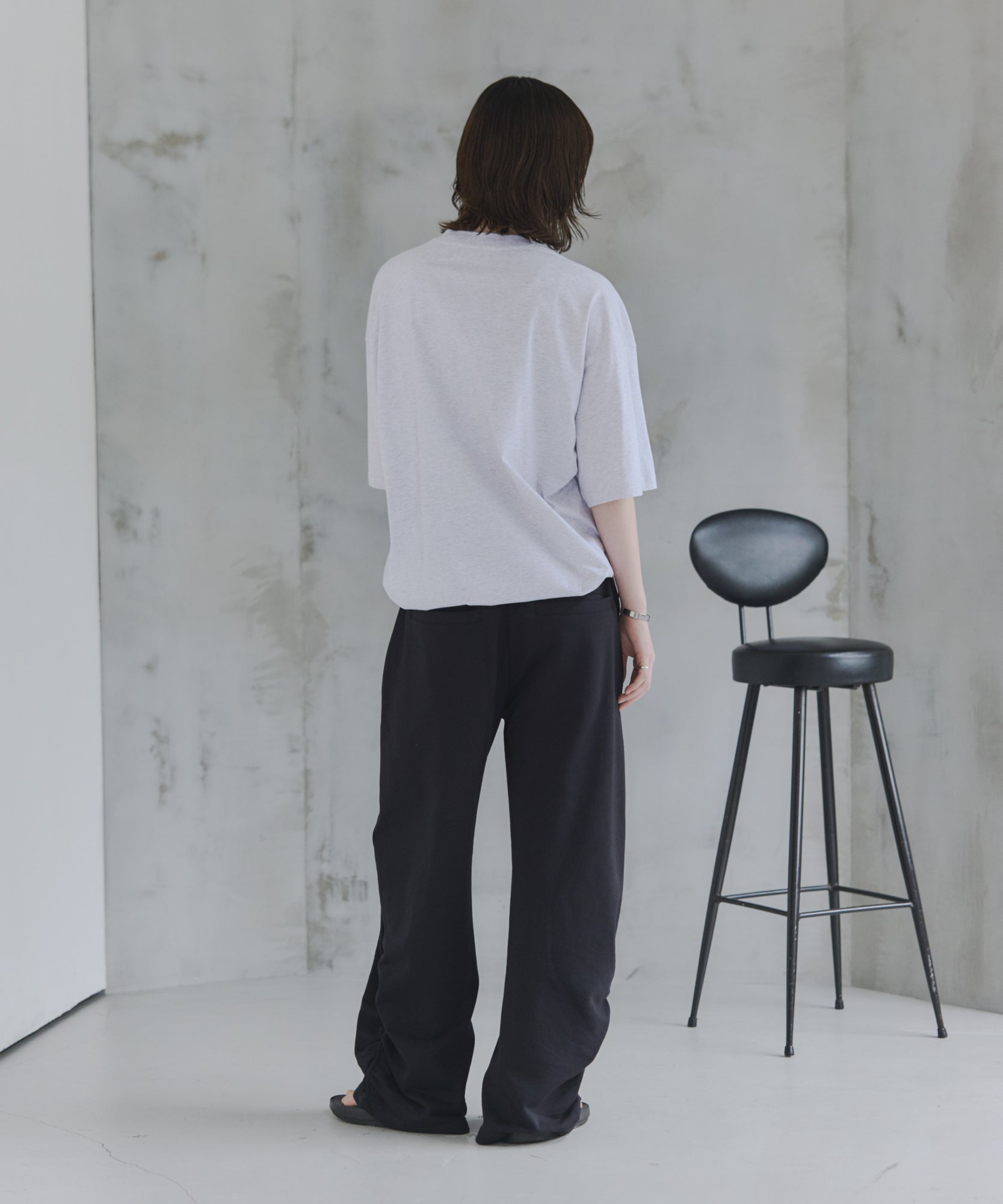 Side-Gather Gradient Sweatpants / サイドギャザー グラデーションスウェットパンツ