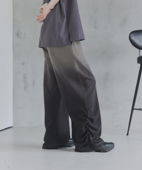 Side-Gather Gradient Sweatpants / サイドギャザー グラデーションスウェットパンツ