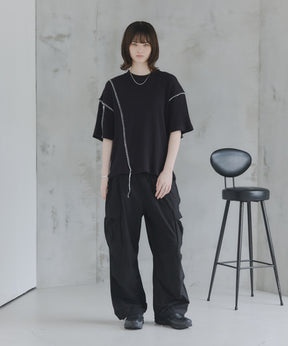 Stitch Knit T-Shirt / ステッチニットTシャツ