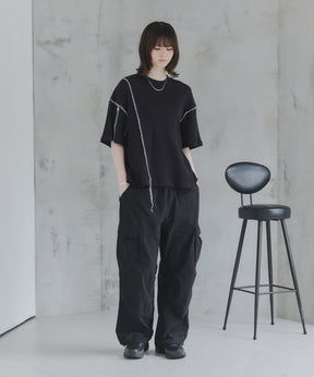 Stitch Knit T-Shirt / ステッチニットTシャツ
