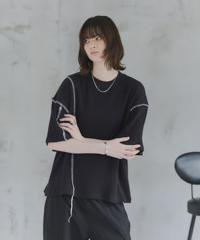 Stitch Knit T-Shirt / ステッチニットTシャツ