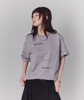 Geometric Graphic T-Shirt / 幾何学模様 Tシャツ
