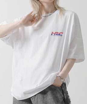 25SS【HONDA / ホンダ】ワンポイントプリント ボックスシルエット 半袖Tシャツ