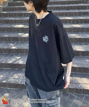 25SS【TOM&JERRY / トムトジェリー】足跡 ビッグシルエットバックプリントTシャツ