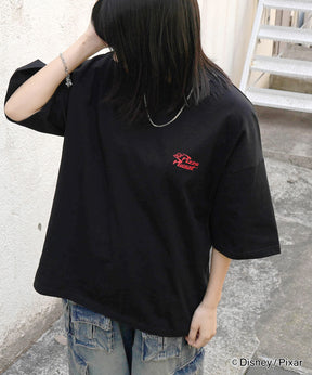 25SS【Disney Pixar / ディズニーピクサー】トイ・ストーリー ビッグシルエット半袖プリントTシャツ カットソー メンズ レディース